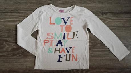 Triko s nápisem, f&f,122