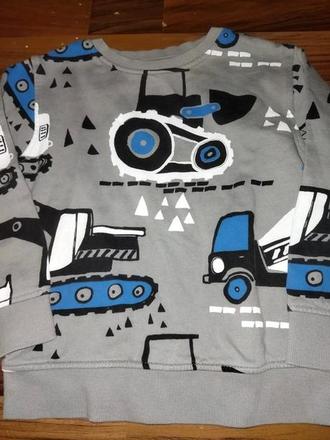 Mikina s bagry 110 next, next,110