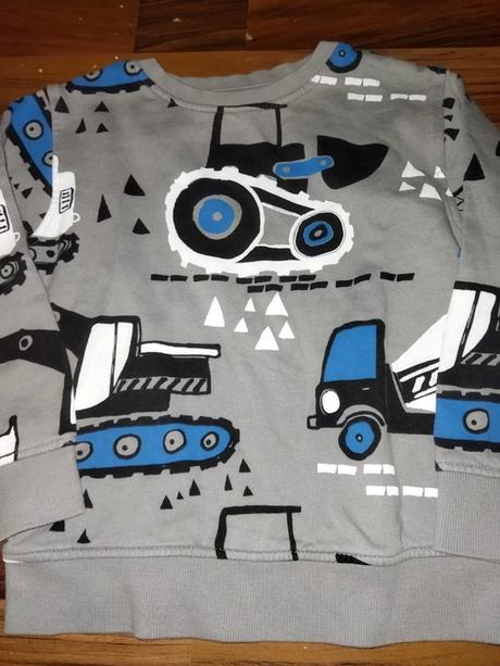 Mikina s bagry 110 next, next,110