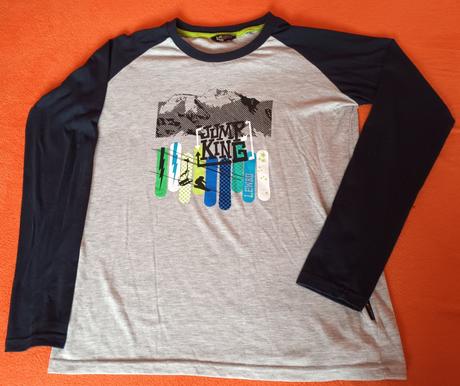 Chlapecké triko dlouhý rukáv lewro, lewro,164