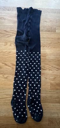 Punčocháče modré s puntíky vel. 122/128, 122