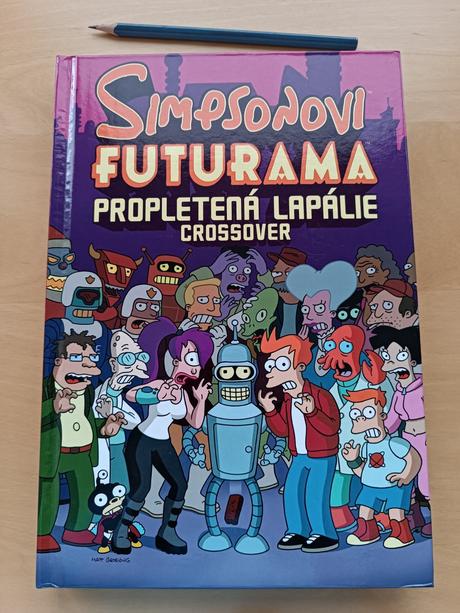 Komiks simpsonovi futurama (velká kniha+desky),