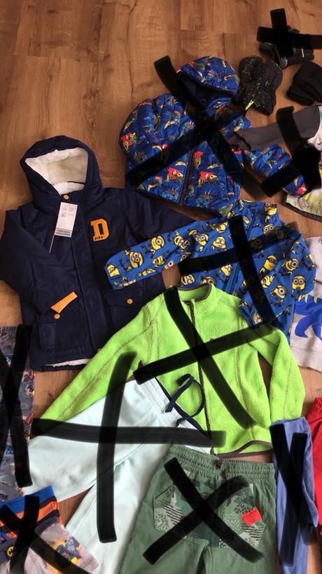 Balík věcí pro kluka (110/116), 104–116