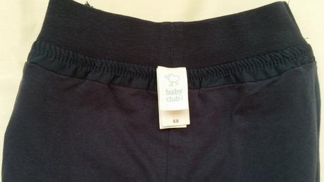 Jarní/podzimní plátěné kalhoty, vel.68, baby club, baby club,68