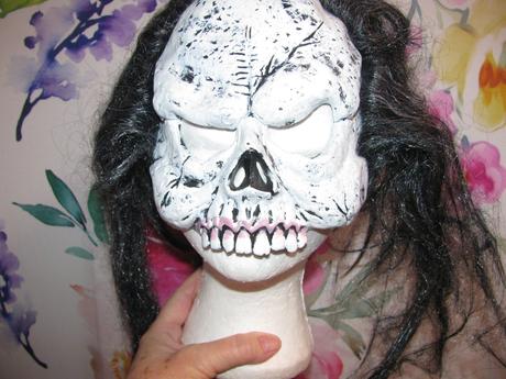 Kostým-maska, škraboška halloween,