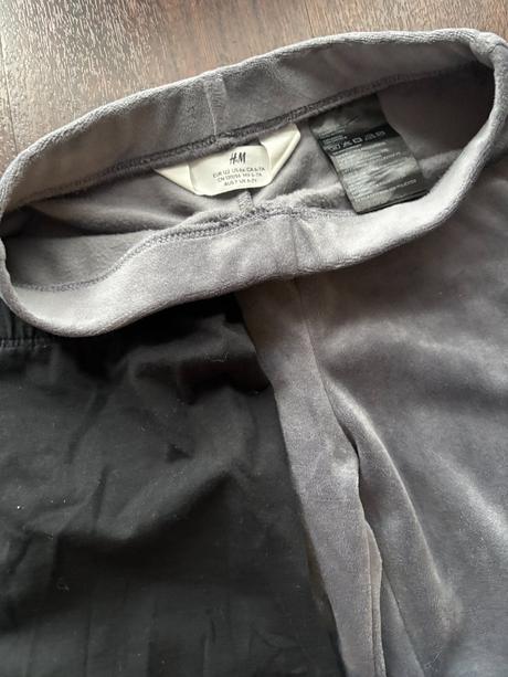 8x kalhoty 122 h&m zateplené, h&m,122