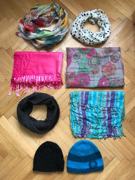 Šátek šála pléd nákrčník tunel čepice, tcm