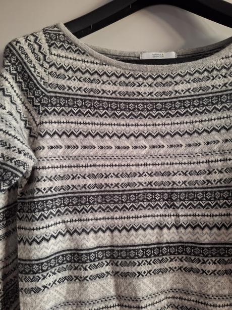 Svetr svetrové šaty vel. m / l, marks & spencer,m
