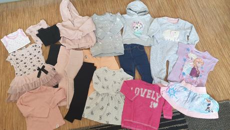 Mix oblečení vel. 92, 86–98