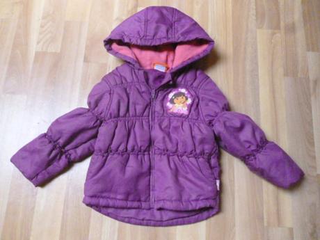 Prošívaná bunda dora 3-4, nickelodeon,104