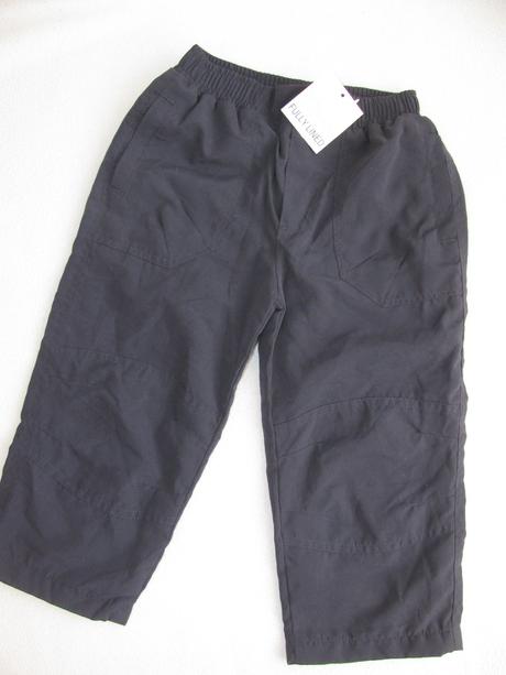 Tmavě šedé zateplené kalhoty tiny ted, tiny ted,92