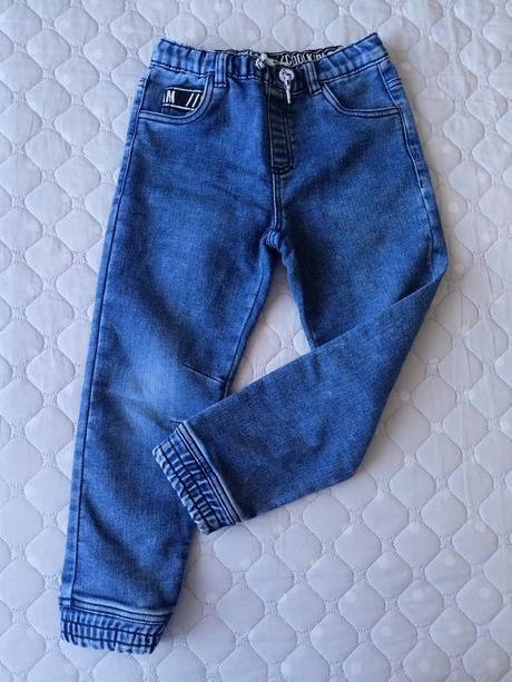 Dětské džíny, 122/128, pepco,122