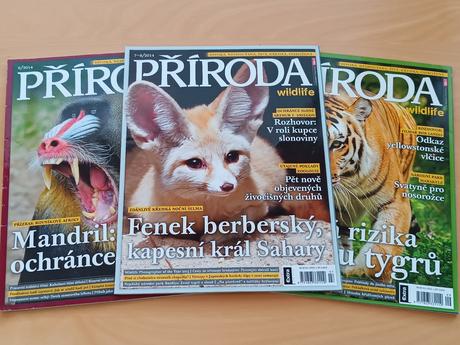3 časopisy příroda 2014 č. 6, 7-8, 9, 