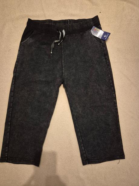 Dámské 3/4 strečové kalhoty l/xl, l