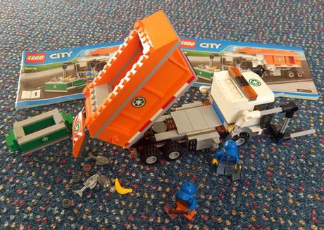 Lego city 60118 - garbage truck, 