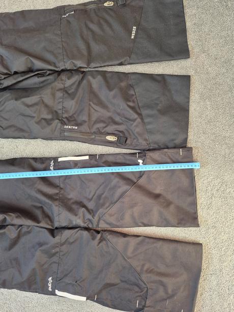 2 x lyžařské kalhoty wedze, 134