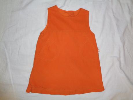 Luxusní oranžová dvouvrstvá šatovka, s.oliver,74