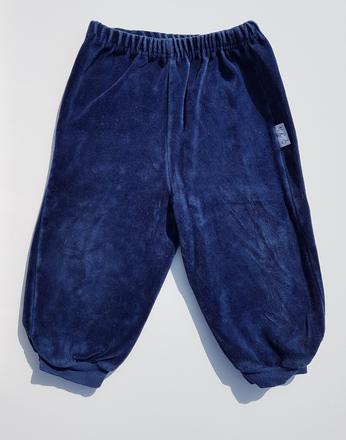 C16	dívčí / chlapecké sametové tepláky, 74