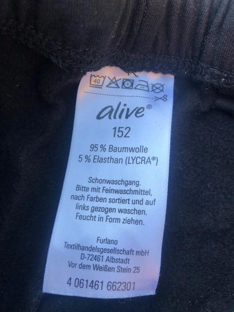 Cerne leginy alive 152 vyteplene, alive,152