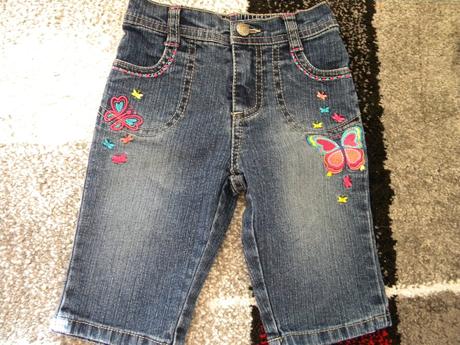 3/4 riflové kalhoty,kraťasy vel.86 zn.circo, 86