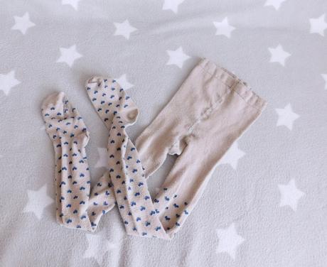 Srdíčkové punčocháčky  vel.146/152, 146