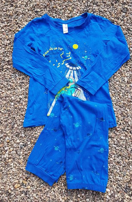 L251	chlapecké pyžamo s dl. r. planety v.122-128, dopodopo,122