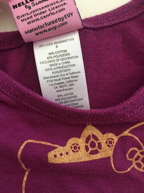 Tričko hello kitty (6 let), princess,116