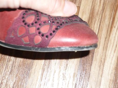 Kožené lodičky, tamaris,38