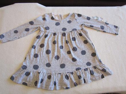 Velmi pěkné bavl. elast. šatečky, vel. 92, f&f, f&f,92