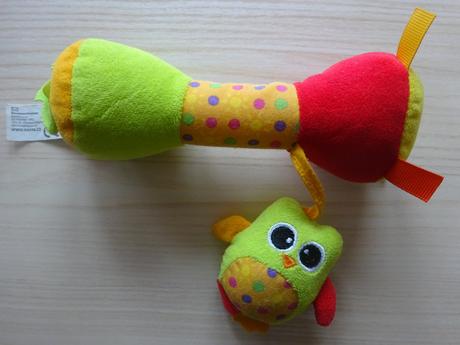 Plyšová sovička pro nejmenší, 