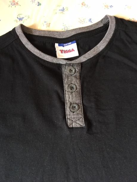 Tričko s knoflíky, topolino,134