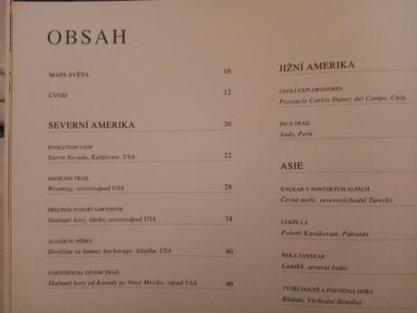 Kniha nejkrásnější treky světa, 