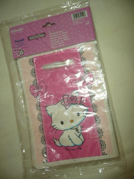 Taška dárková párty hello kitty igelitová menší, 