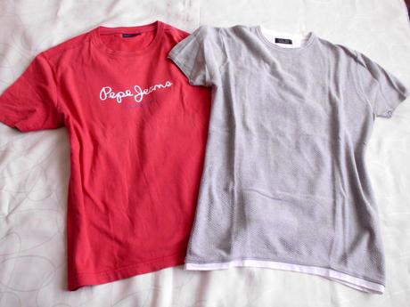 2ks pepe j.+zara, pepe jeans,m