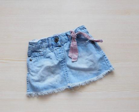 Riflová sukýnka f&f vel.80/86, f&f,86