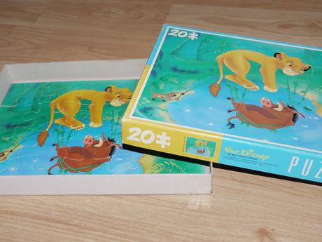 Puzzle - kral dzungle - 20 kusu puzzle, 