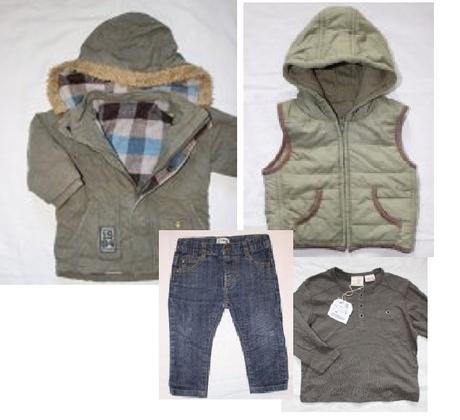 Bb23bunda+an19 zatepl.vesta bf45 tričko+am78rifle, 80