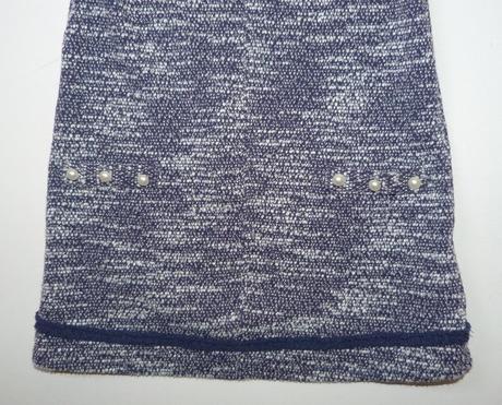 Bílo modré šaty, next,110