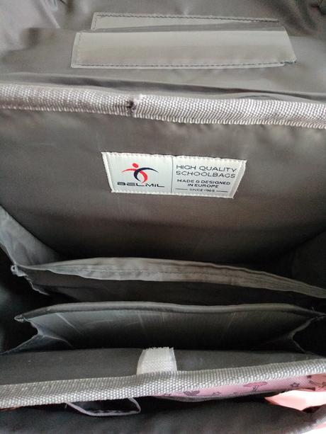 Školní ergonomická aktovka dívčí belmil, 