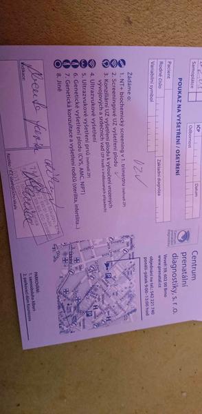 Platil někdo za druhý screening ze žádanky?