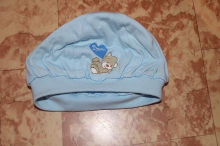 Dětská čepice, čepička medvídek obv. 31 - 35 cm, 50