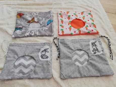 Látkový seník seno pytlík,