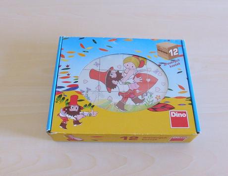 Dřevěné skládací kostky, 