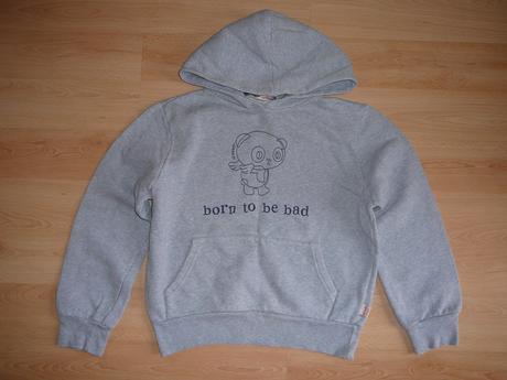 Bavlněná mikina s kapucí, 122