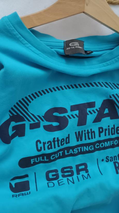 Pánské bavlněné tričko g-star, g-star raw,m