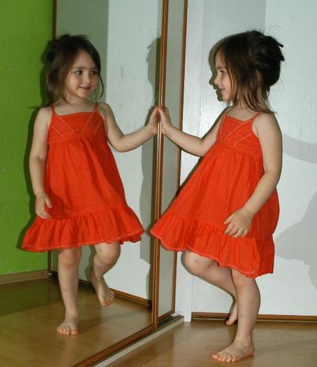 Letní bavlněné cihlově červené šaty, next,98