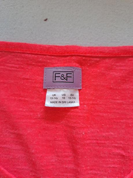 Dívčí tílko ff, vel. 158, f&f,158