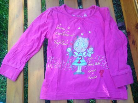 Dívčí halenka andílek - čertík, wolf,92