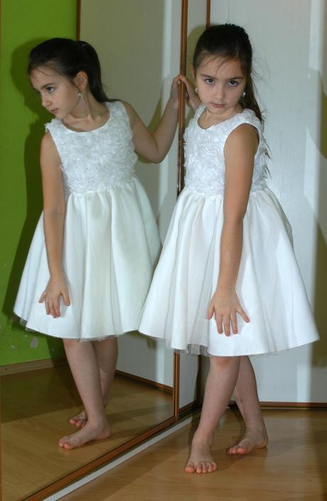 Slavnostní sváteční společenské zimní šaty, monsoon,128