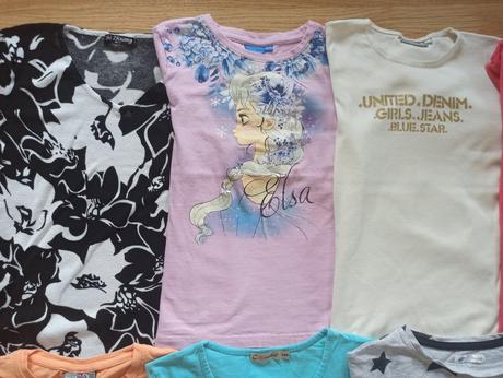 Trika dívčí s dlouhým rukávem vel.128-146, 128